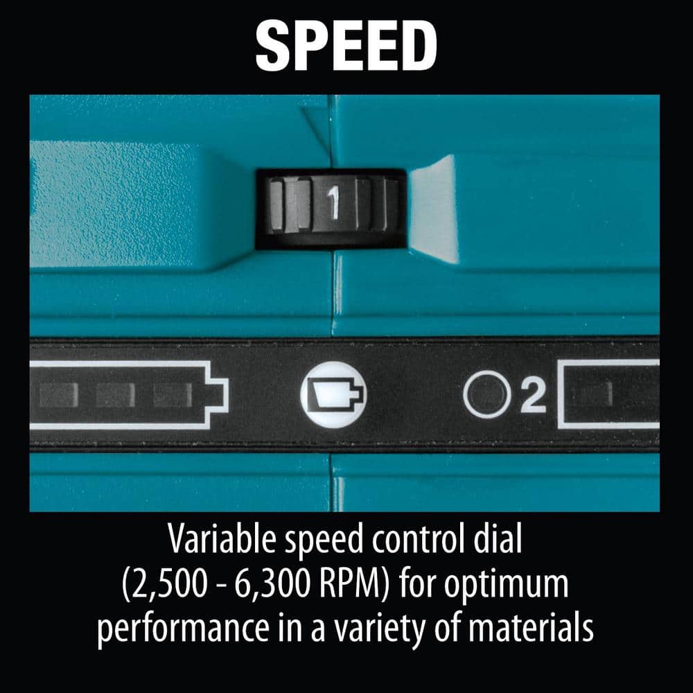 Makita 18V X2 LXT Lithium-Ion (36V) Brushless Cordless 6-1/2 in. Plunge Circular Saw (Tool Only) with 55T Carbide Blade