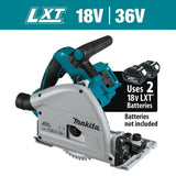 Makita 18V X2 LXT Lithium-Ion (36V) Brushless Cordless 6-1/2 in. Plunge Circular Saw (Tool Only) with 55T Carbide Blade