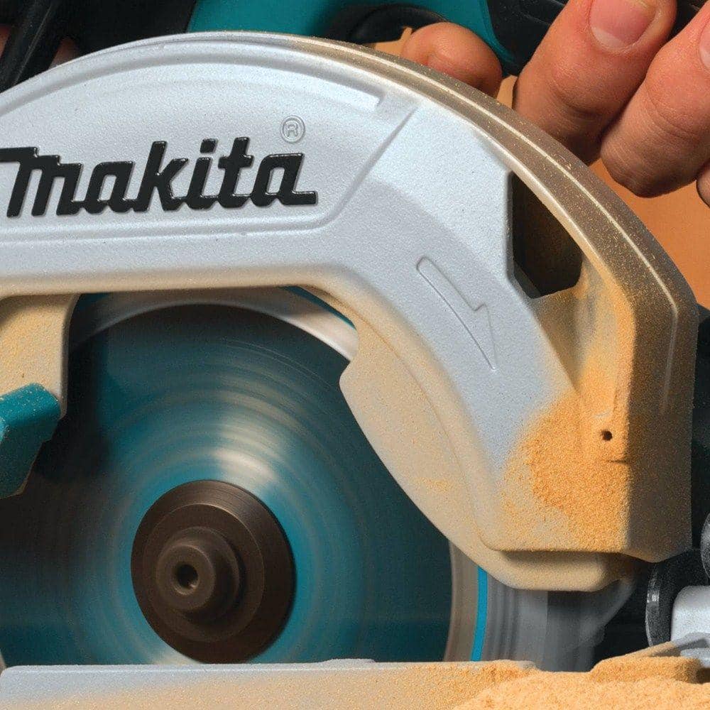 Makita 18V LXT Lithium-Ion Brushless Cordless 6-1/2 in. Circular Saw with Electric Brake and 24T Carbide Blade (Tool-Only)