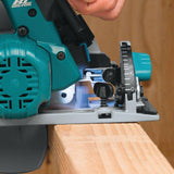 Makita 18V LXT Lithium-Ion Brushless Cordless 6-1/2 in. Circular Saw with Electric Brake and 24T Carbide Blade (Tool-Only)