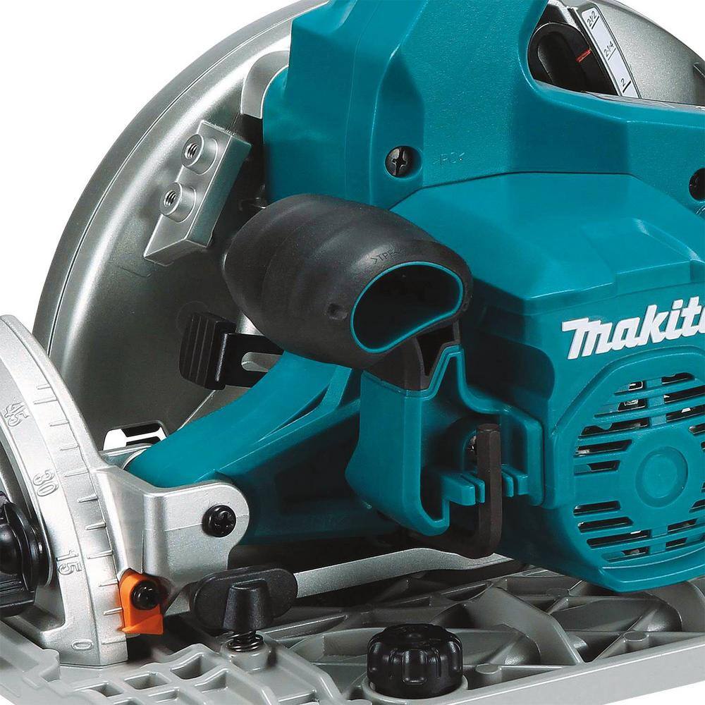 Makita 18V X2 LXT Lithium-Ion (36V) 7-1/4 in. Brushless Cordless Circular Saw, Guide Rail Compatible Base (Tool-Only)