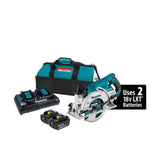 Makita 18V X2 LXT 5.0Ah Lithium-Ion (36V) Brushless Cordless Rear Handle 7-1/4 in. Circular Saw Kit