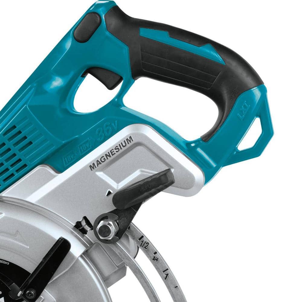 Makita 18V X2 LXT 5.0Ah Lithium-Ion (36V) Brushless Cordless Rear Handle 7-1/4 in. Circular Saw Kit