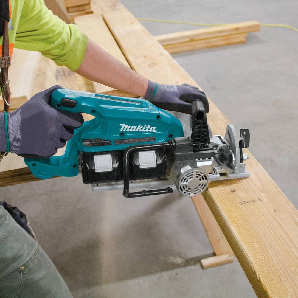 Makita 18V X2 LXT 5.0Ah Lithium-Ion (36V) Brushless Cordless Rear Handle 7-1/4 in. Circular Saw Kit