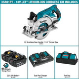Makita 18V X2 LXT 5.0Ah Lithium-Ion (36V) Brushless Cordless Rear Handle 7-1/4 in. Circular Saw Kit