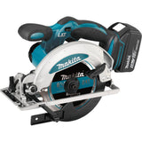 Makita 18-Volt 5.0 Ah LXT Lithium-Ion Cordless 6-1/2 in. Circular Saw Kit (XSS01T)
