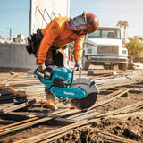 Makita 80V max (40V max X2) XGT Brushless Cordless 14 in. Power Cutter Kit with 4 Batteries (8.0Ah)