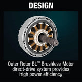 Makita LXT 12 in. 18V Lithium-Ion Brushless Top Handle Electric Battery Chainsaw, Tool Only