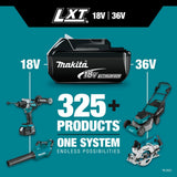 Makita LXT 12 in. 18V Lithium-Ion Brushless Top Handle Electric Battery Chainsaw, Tool Only