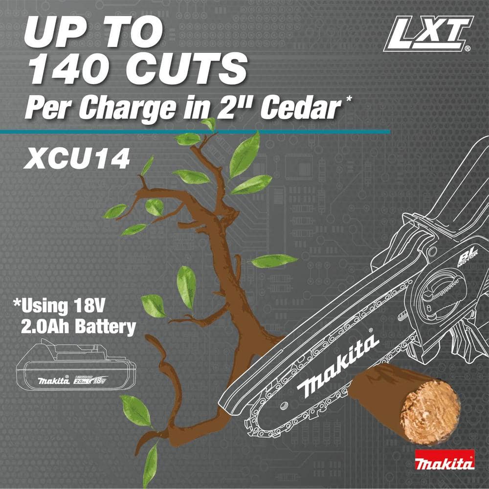 Makita 18V LXT Lithium-Ion Brushless Cordless 6 in. Chain Saw (Tool Only)