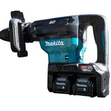 Makita 40V max X2 XGT 80V max Brushless Cordless 28 lb. AVT Demolition Hammer Kit, AWS 4.0Ah
