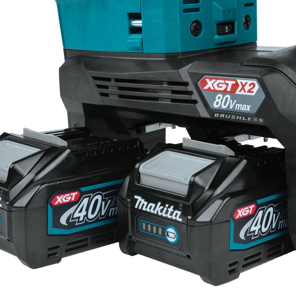 Makita 40V max X2 XGT 80V max Brushless Cordless 28 lb. AVT Demolition Hammer Kit, AWS 4.0Ah