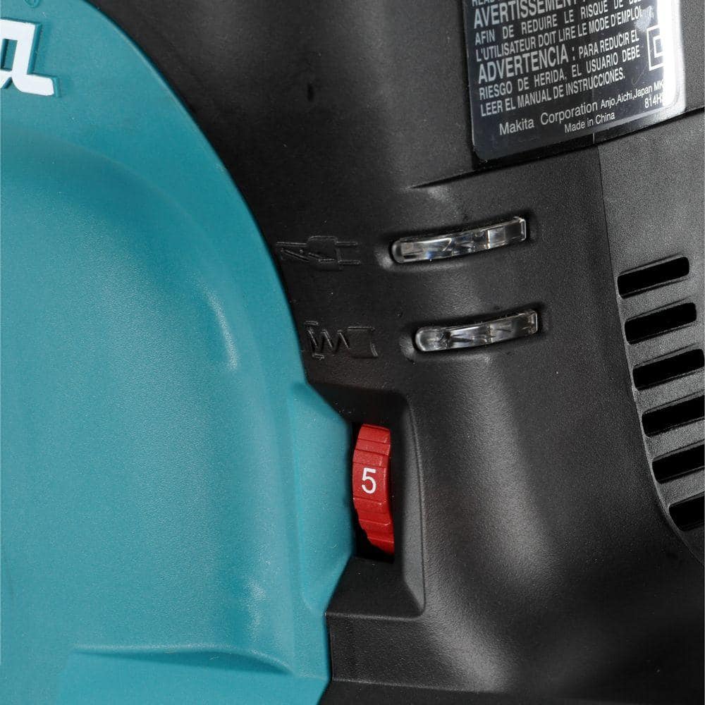 Makita 14 Amp SDS-MAX Corded Variable Speed 20 lb. Demolition Hammer w/ Soft Start, Side Handle, Bull Point and Hard Case