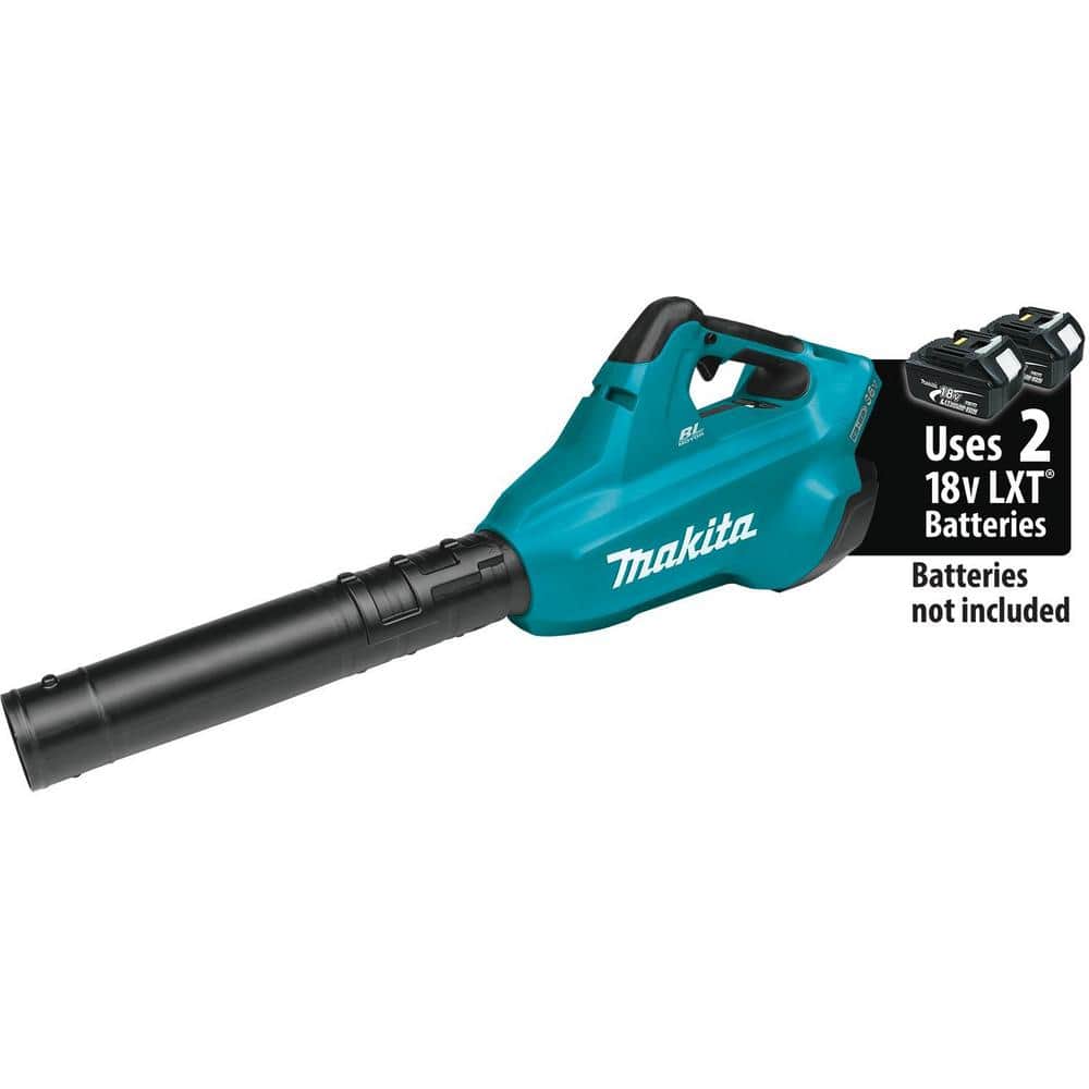 Makita 21 in. 18V X2 (36V) LXT Walk Behind Push Lawn Mower Kit with 4 Batteries (5.0 Ah) with 18V X2 (36V) LXT Blower
