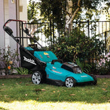 Makita 18V X2 (36V) LXT Lithium-Ion Cordless 21 in. Walk Behind Lawn Mower Kit w/4 batteries (5.0Ah)