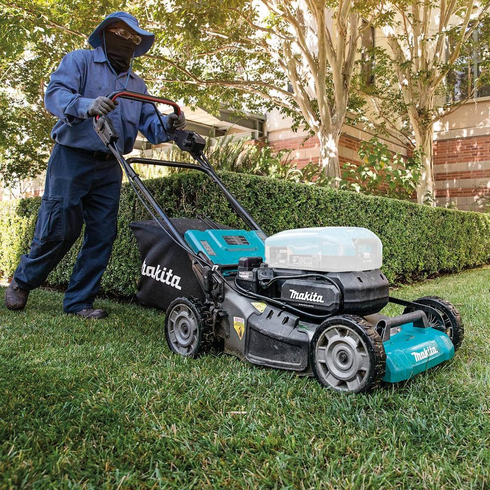 Makita 21 in. 36V ConnectX Brushless Electric Walk Behind Commercial Self-Propelled Lawn Mower (Tool Only)