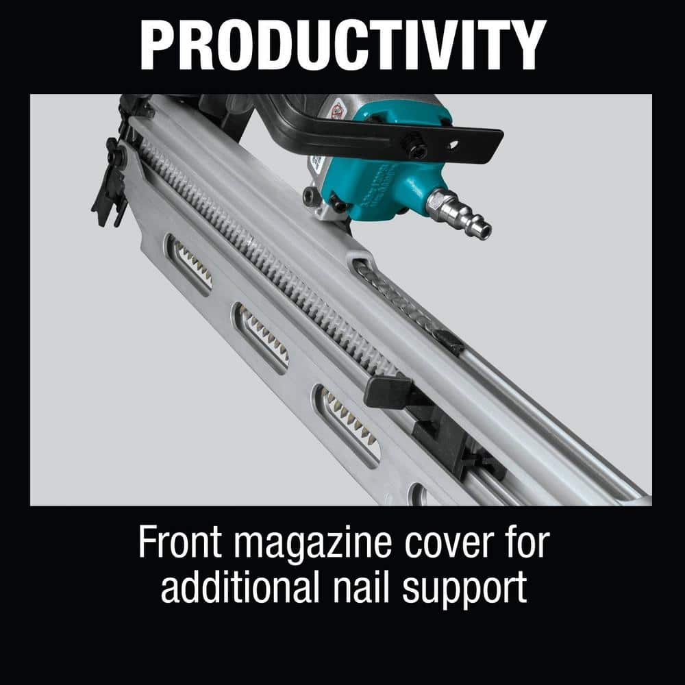 Makita Pneumatic 3-1/2 in. 21° Full Round Head Corded Framing Nailer