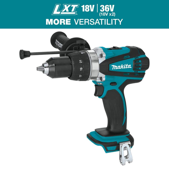 Makita 18V LXT Lithium‑Ion 1/2 in. Cordless Hammer Driver/Drill, Tool‑Only (XPH03Z)