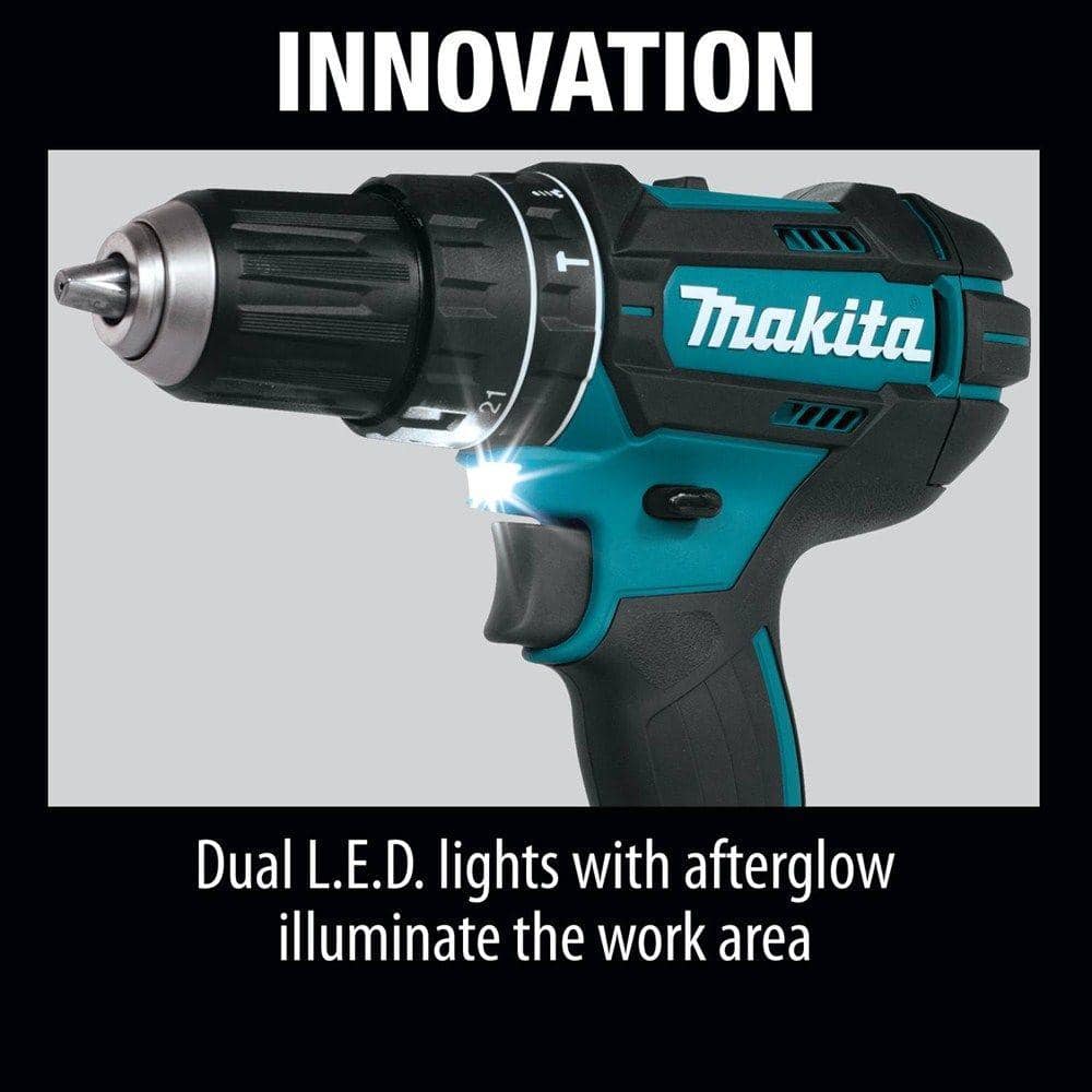 Makita 18V LXT Lithium-Ion 1/2 in. Cordless Hammer Driver-Drill (Tool-Only)