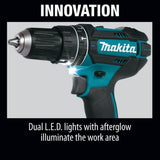 Makita 18V LXT Lithium-Ion 1/2 in. Cordless Hammer Driver-Drill (Tool-Only)