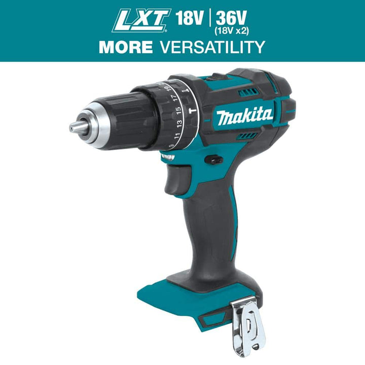 Makita 18V LXT Lithium-Ion 1/2 in. Cordless Hammer Driver-Drill (Tool-Only)