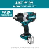 Makita 18V LXT Lithium-Ion Brushless Cordless High Torque 1/2 in. 3-Speed Drive Impact Wrench (Tool-Only)