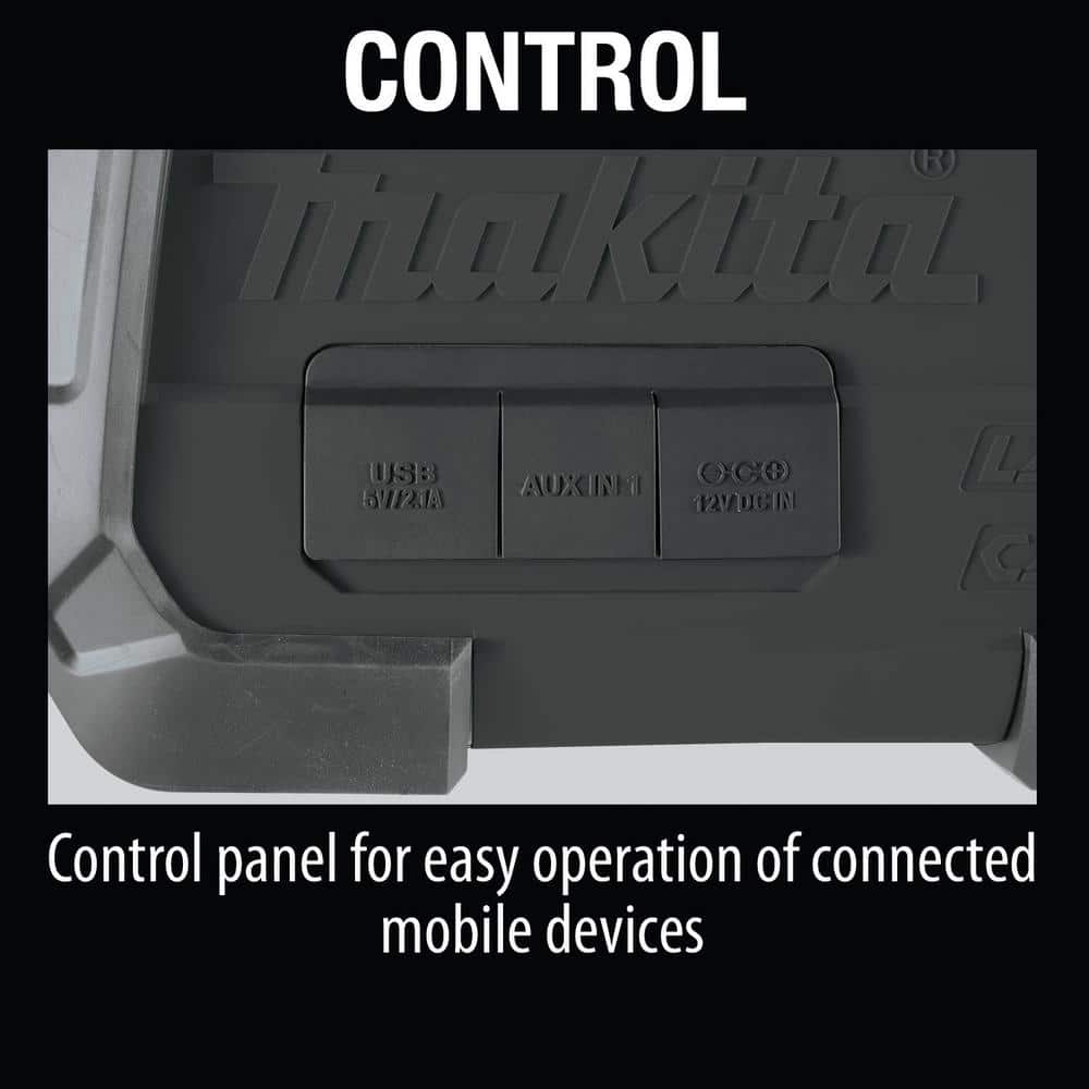 Makita 18V LXT /12V max CXT Lithium-Ion Cordless Bluetooth Job Site Speaker (Tool Only)