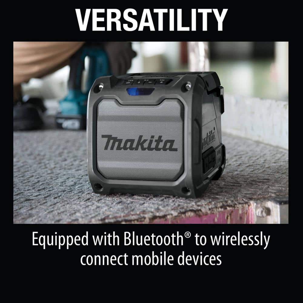 Makita 18V LXT /12V max CXT Lithium-Ion Cordless Bluetooth Job Site Speaker (Tool Only)