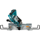 Makita 15 Amp 10 in. Dual‑Bevel Sliding Compound Miter Saw with Laser and Stand, LS1019LX
