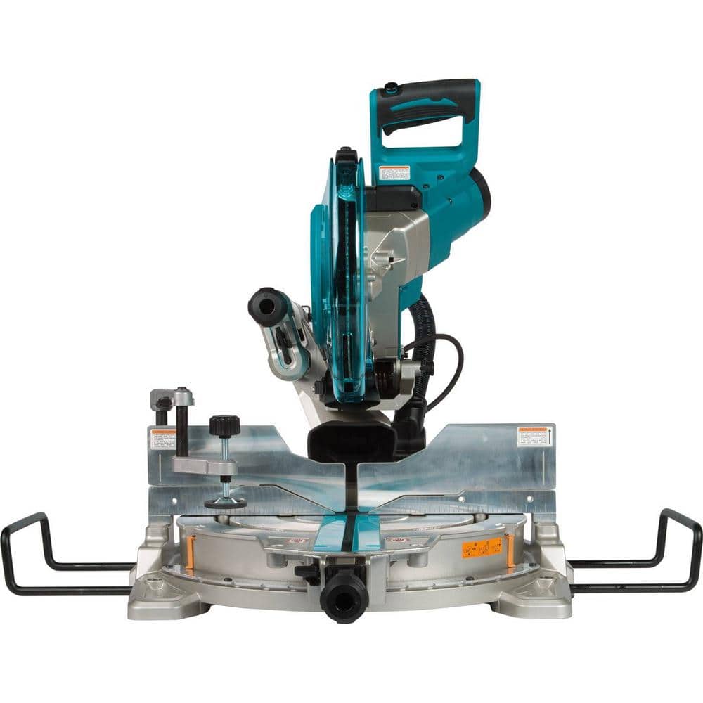 Makita 15 Amp 10 in. Dual‑Bevel Sliding Compound Miter Saw with Laser and Stand, LS1019LX
