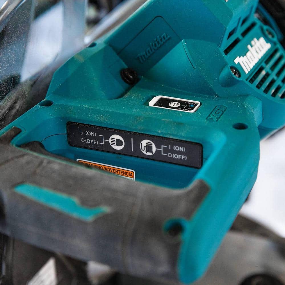 Makita 40V max XGT Brushless Cordless 12 in. Dual-Bevel Sliding Compound Miter Saw Kit, AWS Capable (4.0Ah)