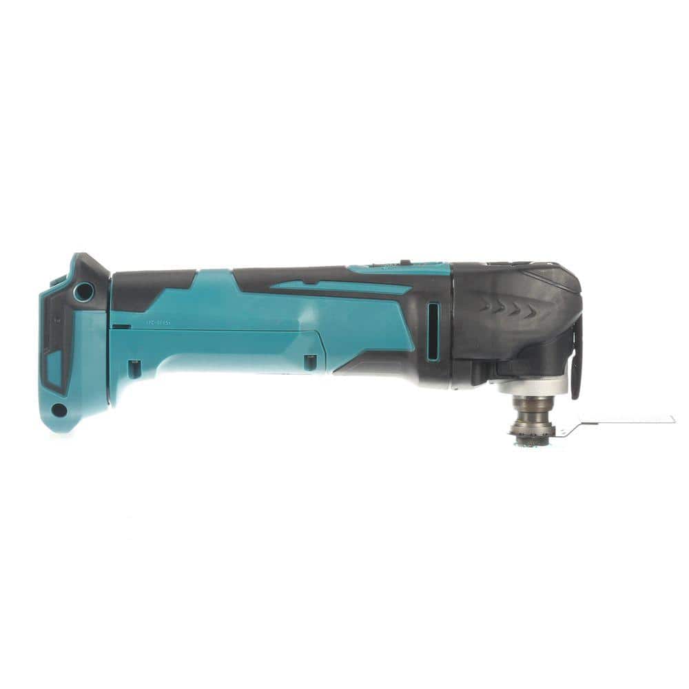 Makita 18V LXT Lithium-Ion Cordless Variable Speed Oscillating Multi-Tool (Tool-Only) With Blade and Accessory Adapters