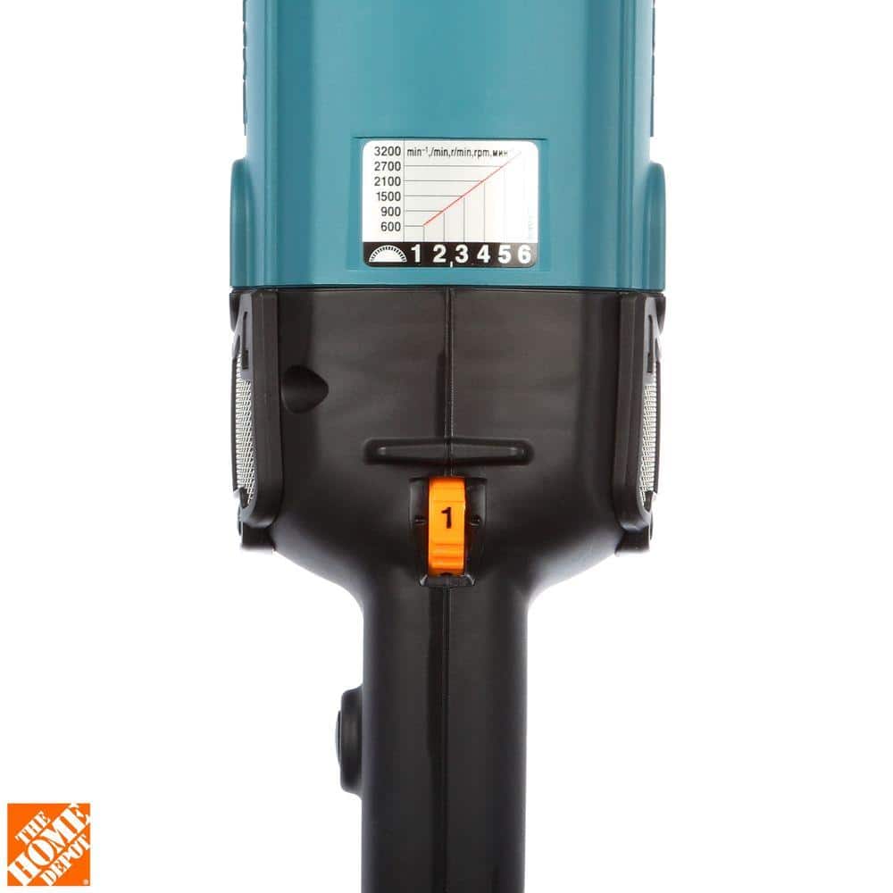 Makita 10 Amp 7 in. Corded 3,000 RPM Variable Speed Polisher with Side Handle, Wool Bonnet and 21 in. Contractor Bag