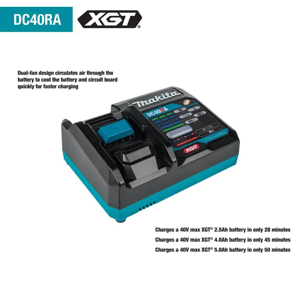 Makita 40V max XGT Brushless Cordless Deep Cut Portable Band Saw Kit, 4.0Ah
