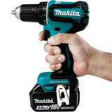 Makita 18V LXT Lithium‑Ion Brushless Cordless 1/2 in. Driver‑Drill Kit (3.0Ah, XFD131)