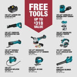 Makita 18-Volt LXT 4.0Ah Battery & Rapid Optimum Charger Starter Pack with Bonus 18V LXT Cordless Jig Saw (Tool-Only)