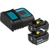 Makita 18V LXT Lithium-Ion Battery and Charger Starter Pack (4.0Ah) with bonus 18V LXT Lithium-Ion Cordless 6-1/2" Circular Saw