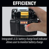 Makita 18V 5.0Ah LXT Lithium‑Ion Battery (10‑Pack)