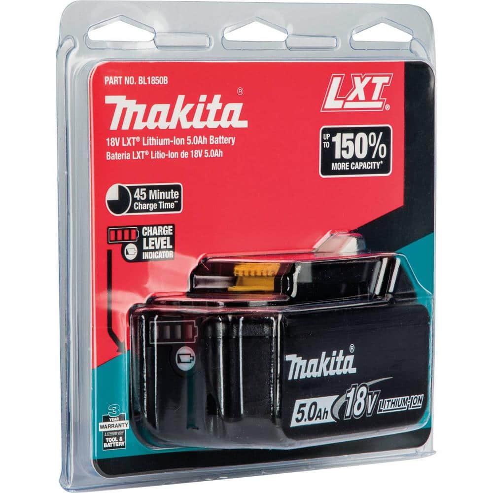 Makita 18V LXT Lithium-Ion High Capacity Battery Pack 5.0Ah with Fuel Gauge