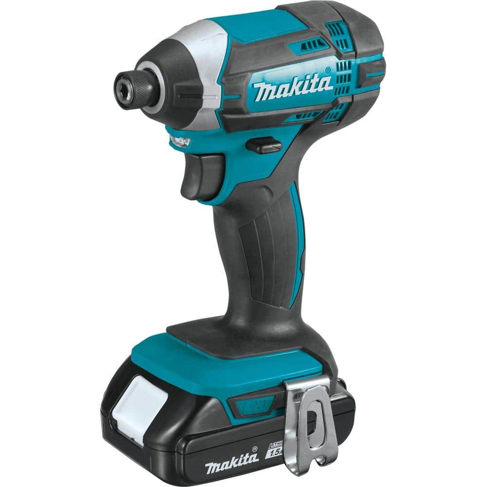 Makita 18V LXT Lithium-Ion Cordless Compact 2-Piece Combo Kit 1.5 Ah (Driver-Drill/Impact Driver)