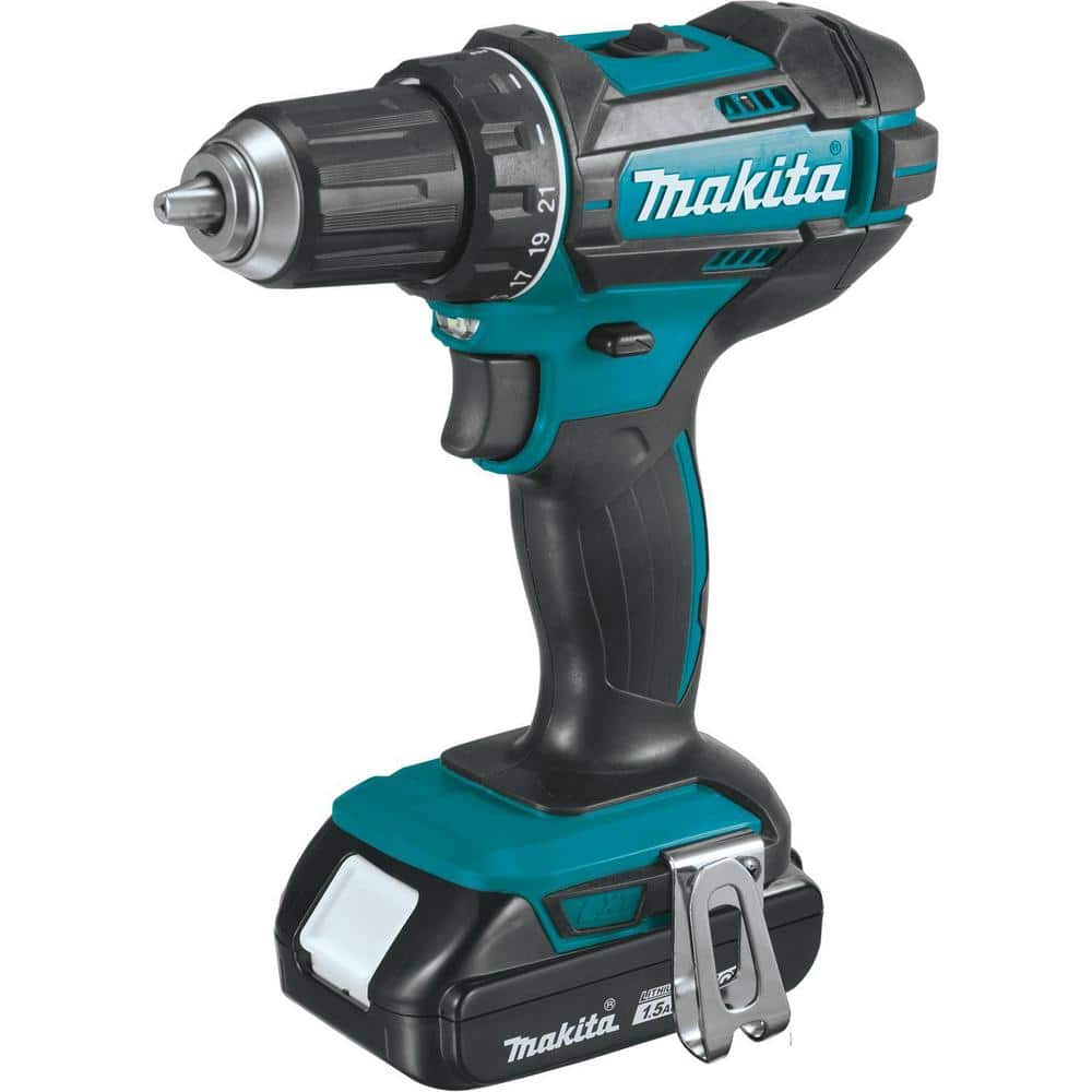 Makita 18V LXT Lithium-Ion Cordless Compact 2-Piece Combo Kit 1.5 Ah (Driver-Drill/Impact Driver)