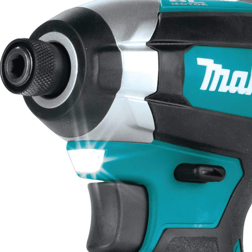 Makita 18V LXT Lithium-Ion Brushless Cordless Hammer Drill and Impact Driver Combo Kit (2-Tool) w/ (2) 4Ah Batteries, Bag
