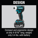 Makita 18V LXT Lithium-Ion Brushless Cordless Combo Kit 5.0 Ah (2-Piece) with bonus 18V LXT Lithium-Ion Reciprocating Saw