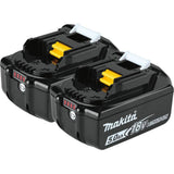 Makita 18V LXT Lithium-Ion Brushless Cordless Combo Kit 5.0 Ah (2-Piece) with bonus 18V LXT 6-1/2 in. Lightweight Circular Saw