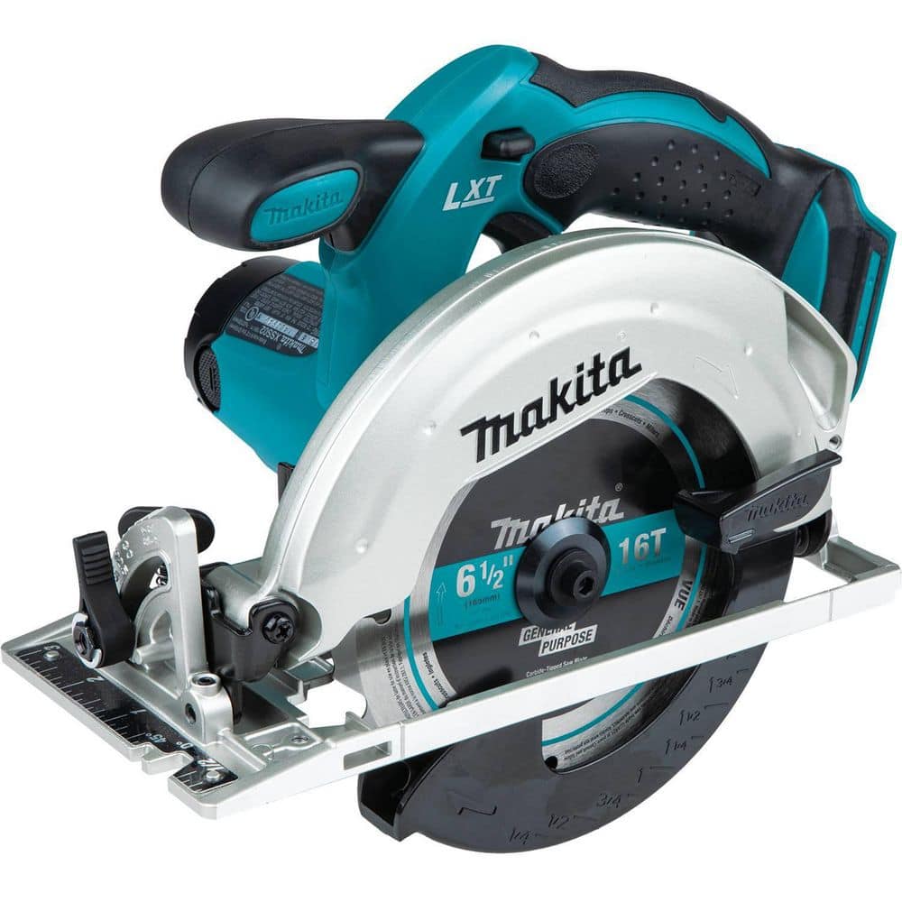Makita 18V LXT Lithium-Ion Brushless Cordless Combo Kit 5.0 Ah (2-Piece) with bonus 18V LXT 6-1/2 in. Lightweight Circular Saw
