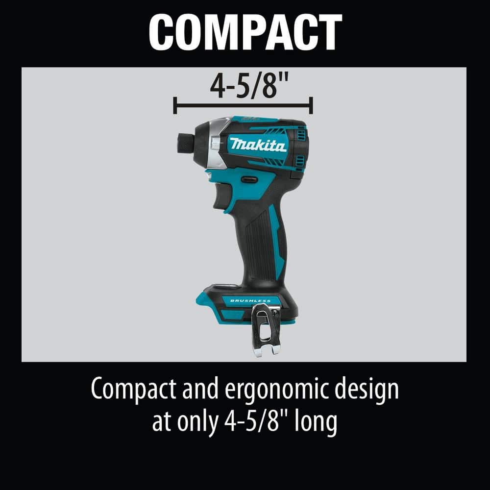 Makita 18-Volt LXT Lithium-ion Brushless Cordless 2-piece Combo Kit (Hammer Drill/Impact Driver) 2.0Ah/4.0Ah