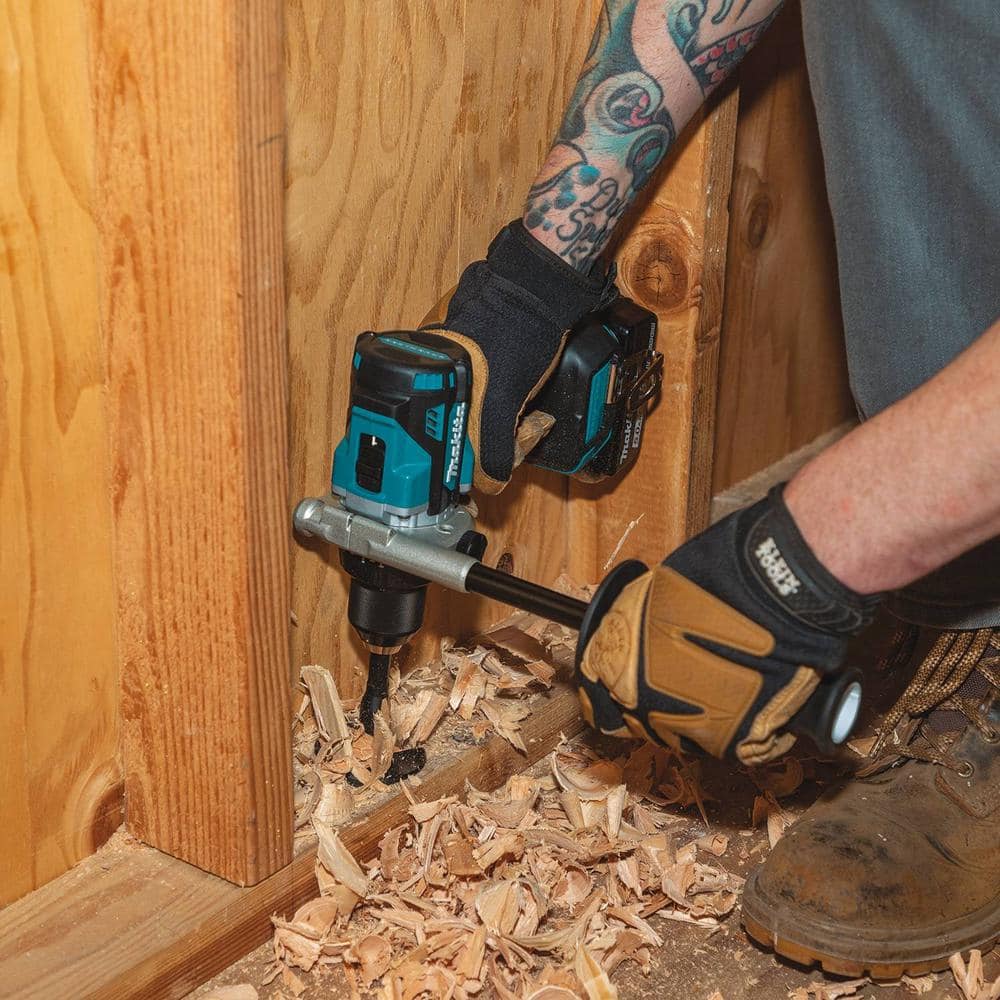 Makita 18V LXT Lithium-Ion Brushless Cordless Combo Kit (Hammer Drill/ Impact Driver/ Circular Saw/ Flashlight) 5.0Ah