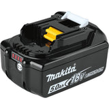 Makita 18V 5.0 Ah LXT Lithium-Ion Brushless Cordless Combo Kit (Hammer Drill/Impact Driver/Recipro Saw/Flashlight)