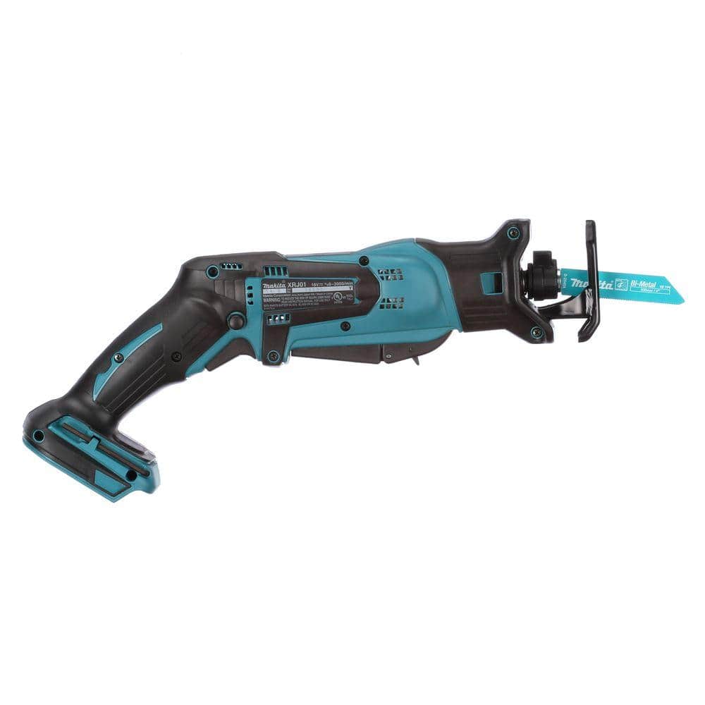 Makita 18V LXT Lithium-Ion Cordless Variable Speed Lightweight Compact Reciprocating Saw with Built-in LED (Tool-Only)