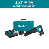 Makita 18-Volt LXT Brushless Cordless Recipro Saw Kit, 5.0Ah with Bonus 18V LXT 5.0Ah Battery Pack